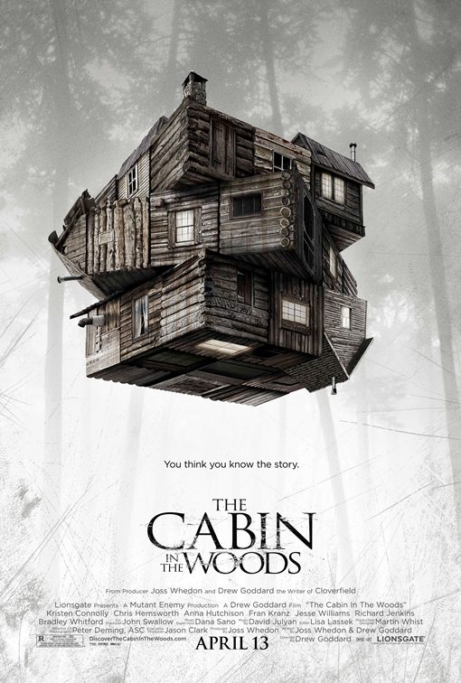 cabin in woods poster